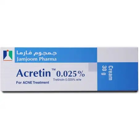 ACRETIN 0.025% CREAM