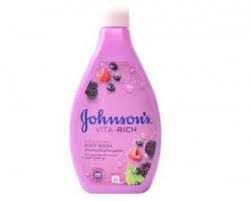 Johnson's Shower Gel vita-rich 250 ml raspberry
