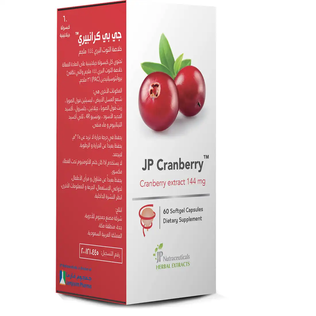 JP CRANBERRY 144MG 60CAP