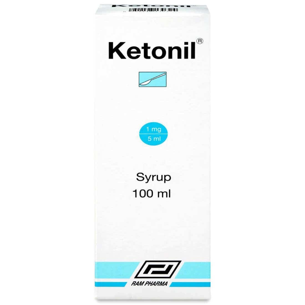 KETONIL 1MG SYRUP 100ML