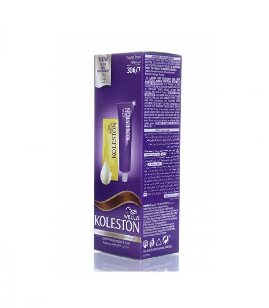 KOLESTON HAIR COLOR 306/7 MAGNETIC CHOCOLATE 