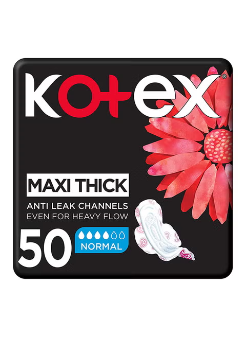 KOTEX MAXI THICK NORMAL 50 PADS