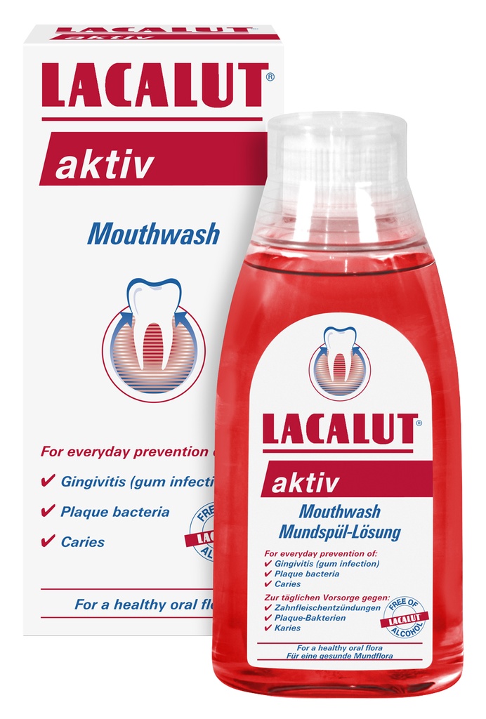 LACALUT MOUTHWASH AKTIV 300ML
