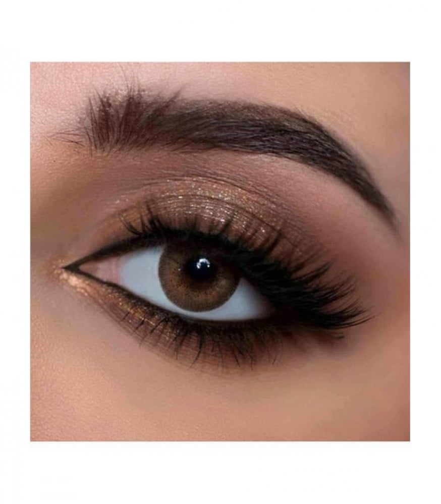 Lens Me honey contact lenses