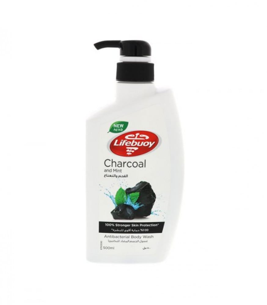 Lifebuoy Shower Gel 500 ml Charcoal and Mint