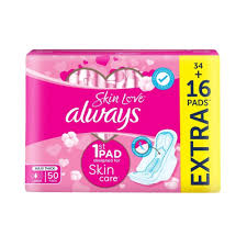 ALWAYS MAXI THICK LARGE 50PADS