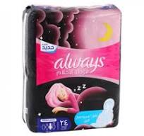 ALWAYS SOFT BREATH/ NIGHT 24 PADS