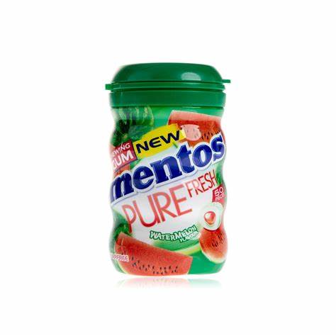 mentos pure fresh with green tea 50 pieces
