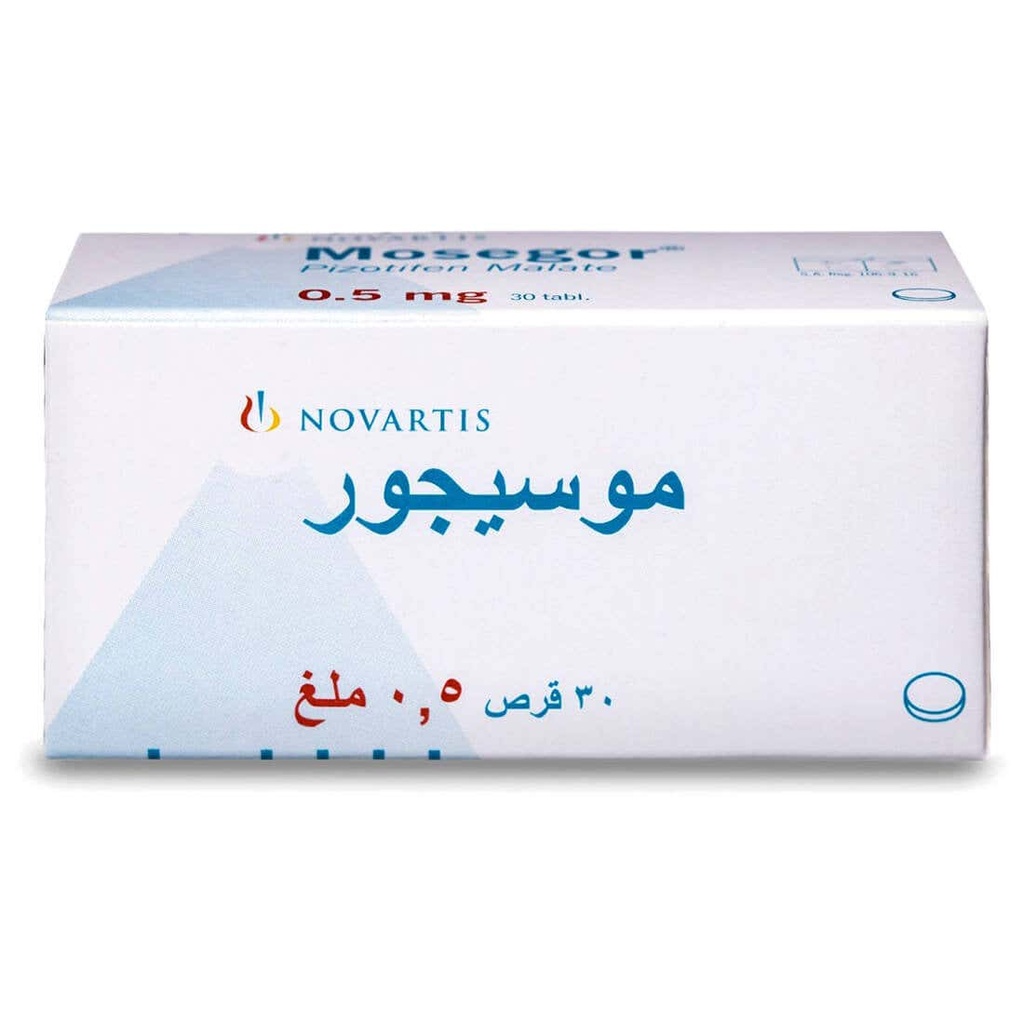 MOSEGOR 0.5MG 30TAB