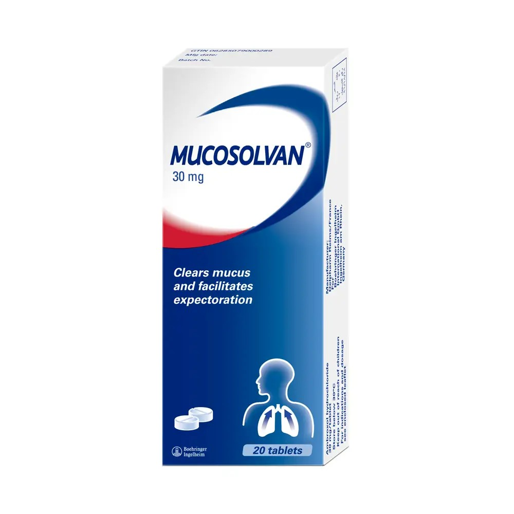 MUCOSOLVAN 30MG 20TAB