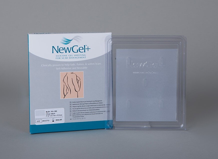 newgel silicon gel sheet clear