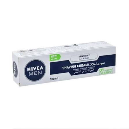 Nivea Shaving Cream 100 ml sensitive