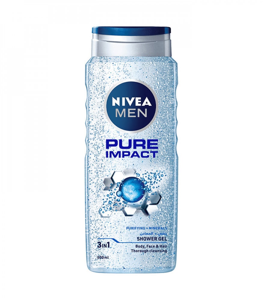 Nivea Shower Gel 500 ml pure impact