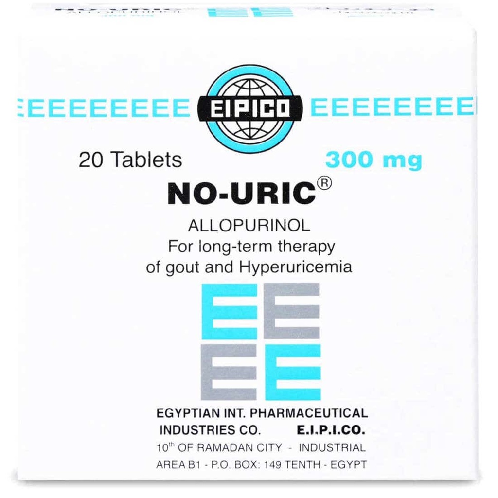 NO URIC 300MG - 20 TABs