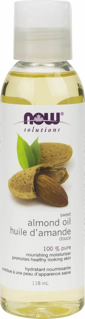 NOW SWEET ALMOND OIL 118ML
