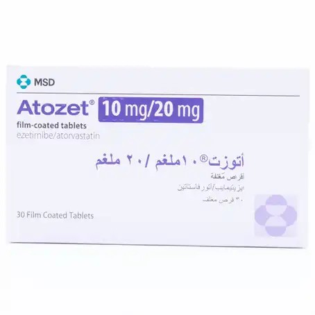 ATOZET 10MG/20MG 30TAB