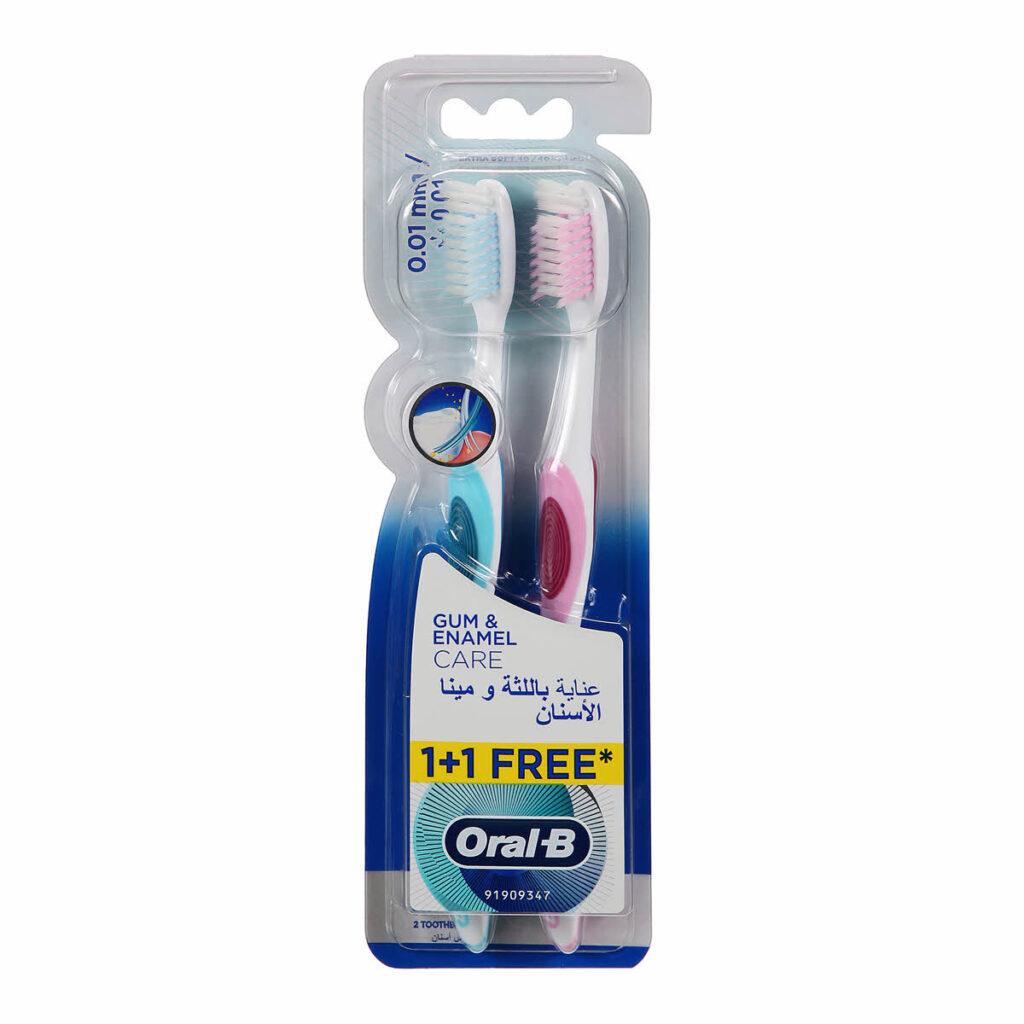ORAL-B T/BGUM&ENAMEL CARE 1+1 FREE