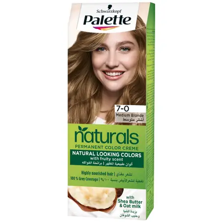 PALETTE HAIR COLOR 7 MEDIUM BLONDE