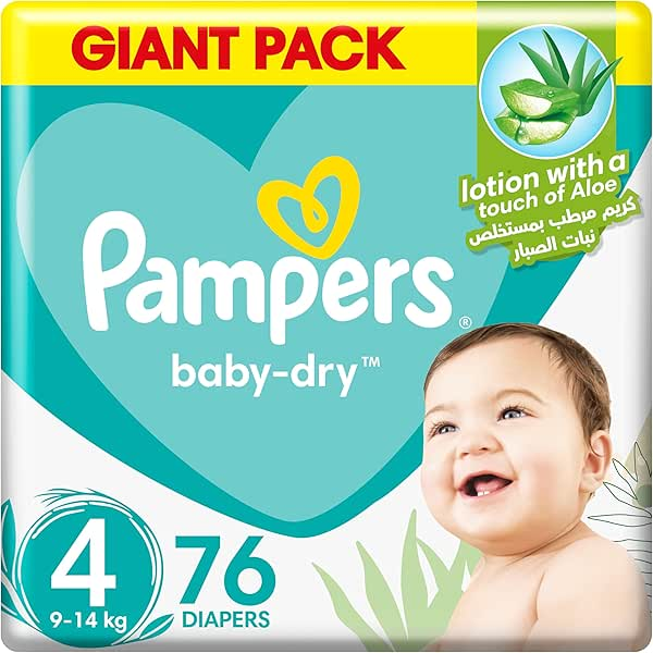 PAMPERS 4 74 DIAPERS