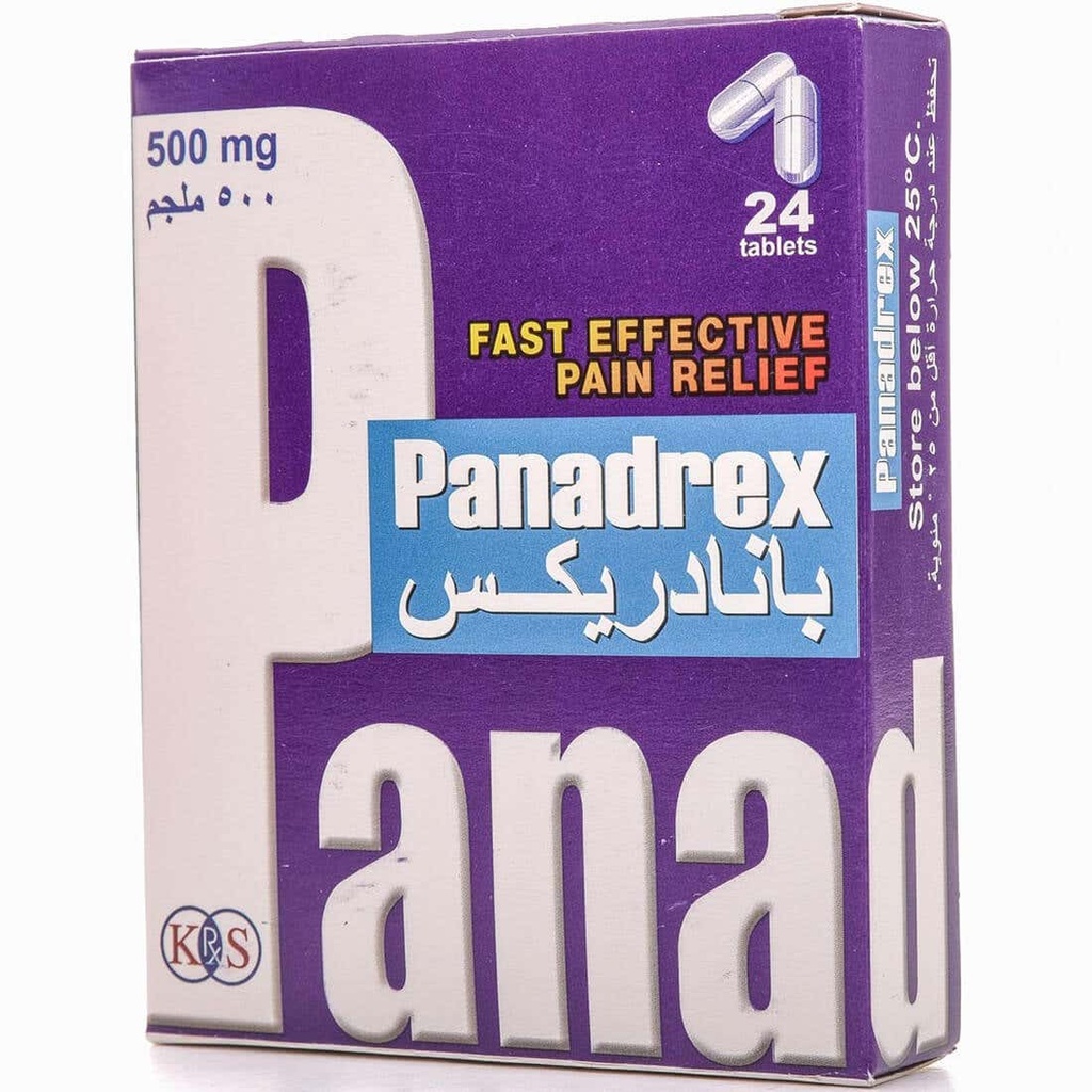 PANADREX 500MG 24TAB