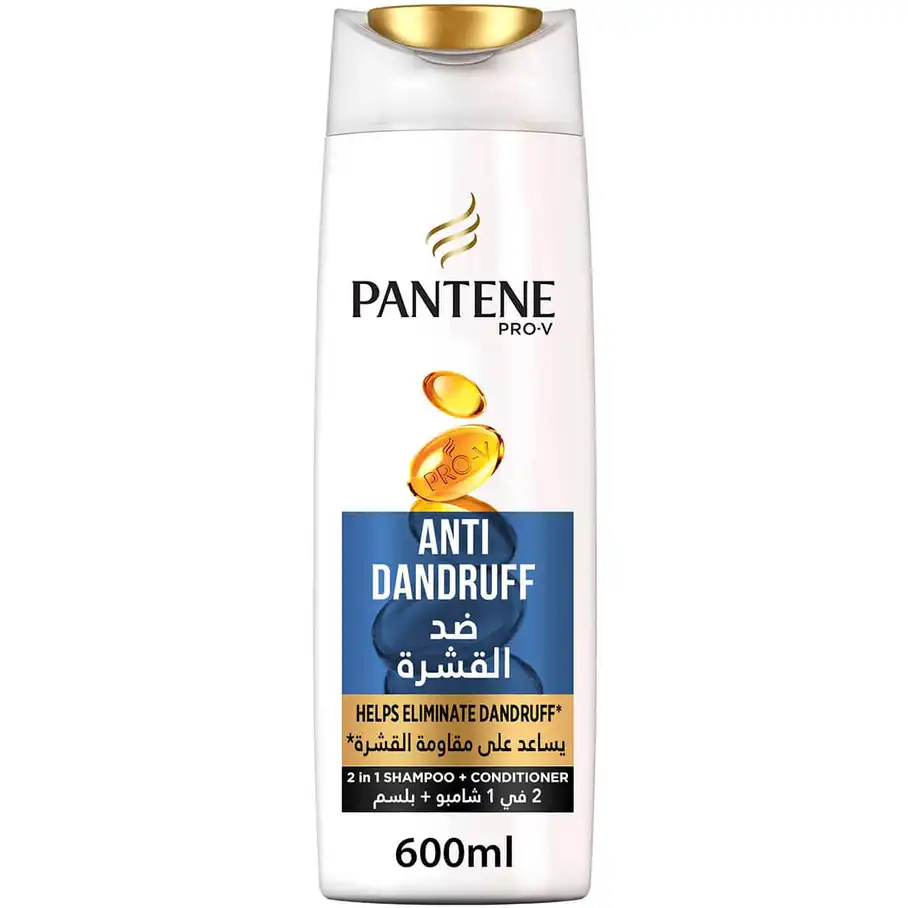 Pantene Hair Shampoo  600 ml  anti dandruff