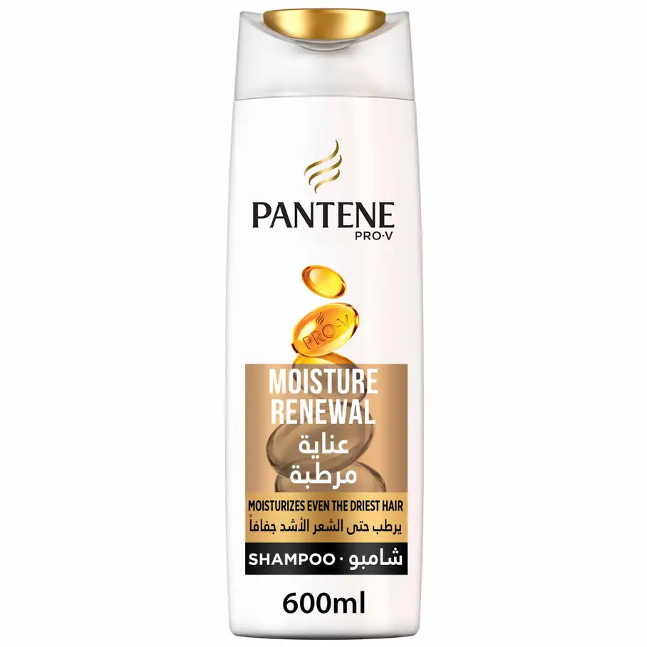 Pantene Hair Shampoo  600 ml  moisture renewal