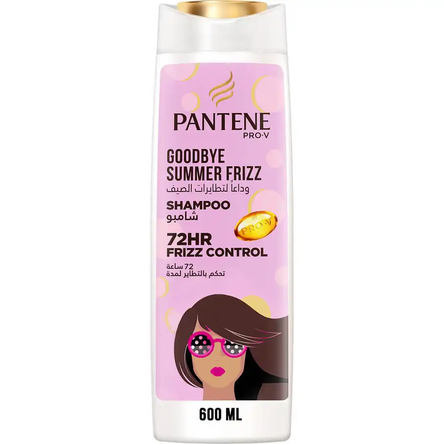Pantene shampoo summer frizz 600ml