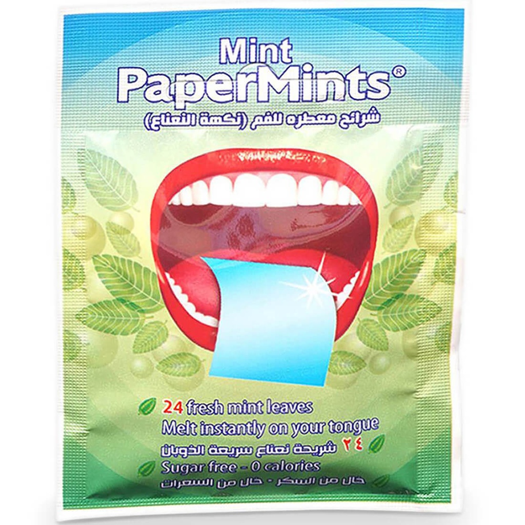 Papermints Mouth freashner 24 pack mint New 
