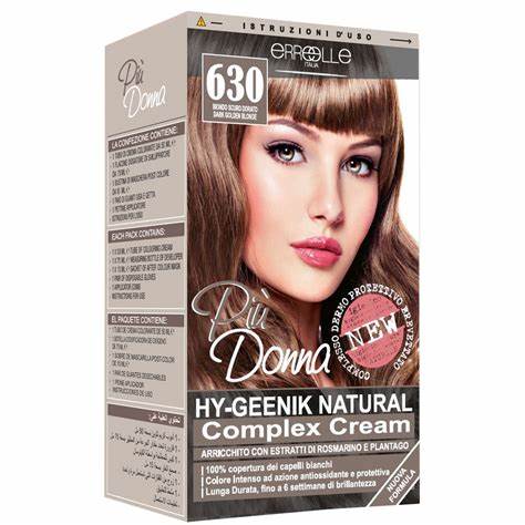 PIO DONNA HAIR COLOR 630 DARK GOLDEN BLONDE