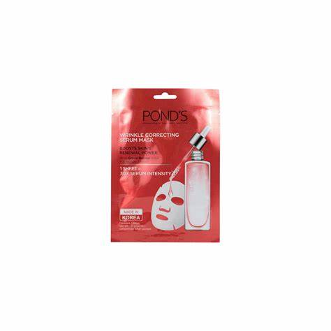 PONDS WRINKLE COR/SERUM MASK