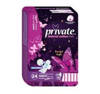 PRIVATE NIGHT 24 PADS
