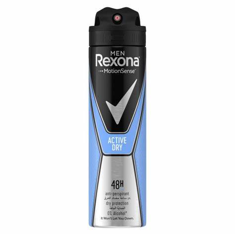 Rexona Deodorant Spray men 150 ml Active Dry New