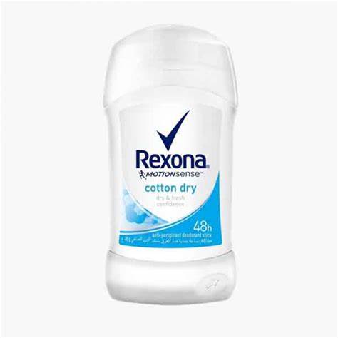Rexona Deodorant Stick women 40 ml COTTON New 
