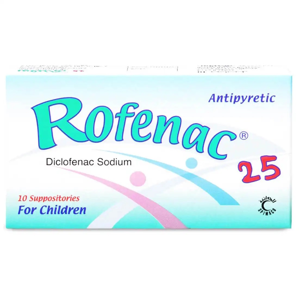 ROFENAC 25MG SUPP