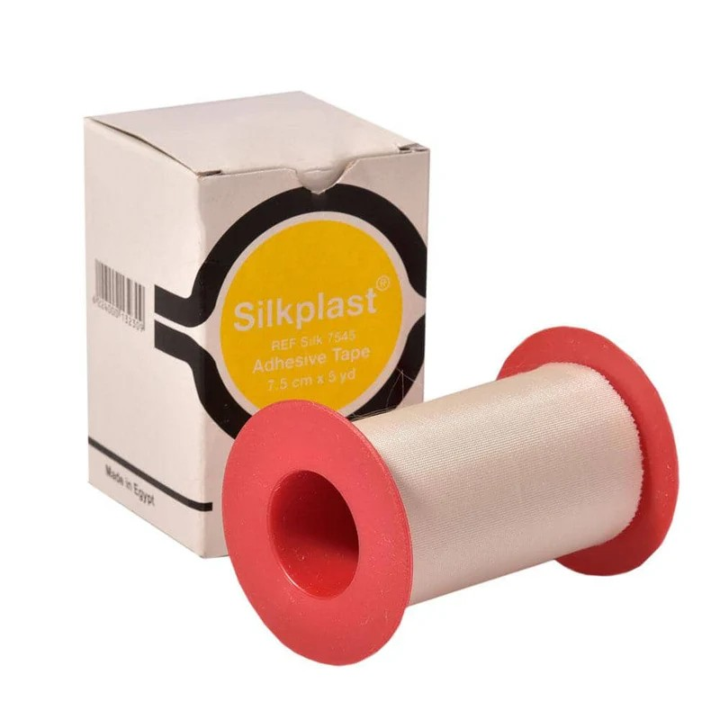 SILKPLAST SURGICAL TAPE 7.5CM