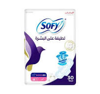 SOFY GENTLE TO SKIN SLIM 30 PADS