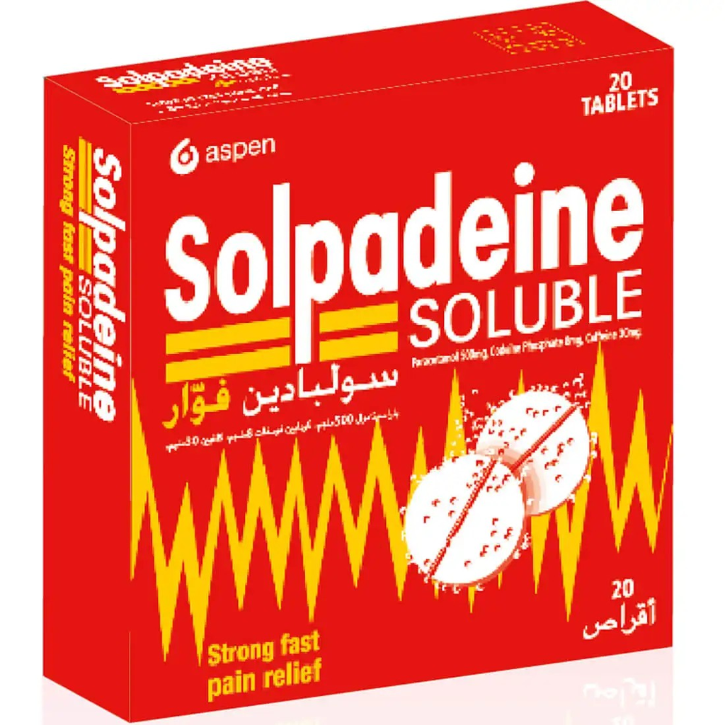 SOLPADEIN SOLUBLE 20TAB