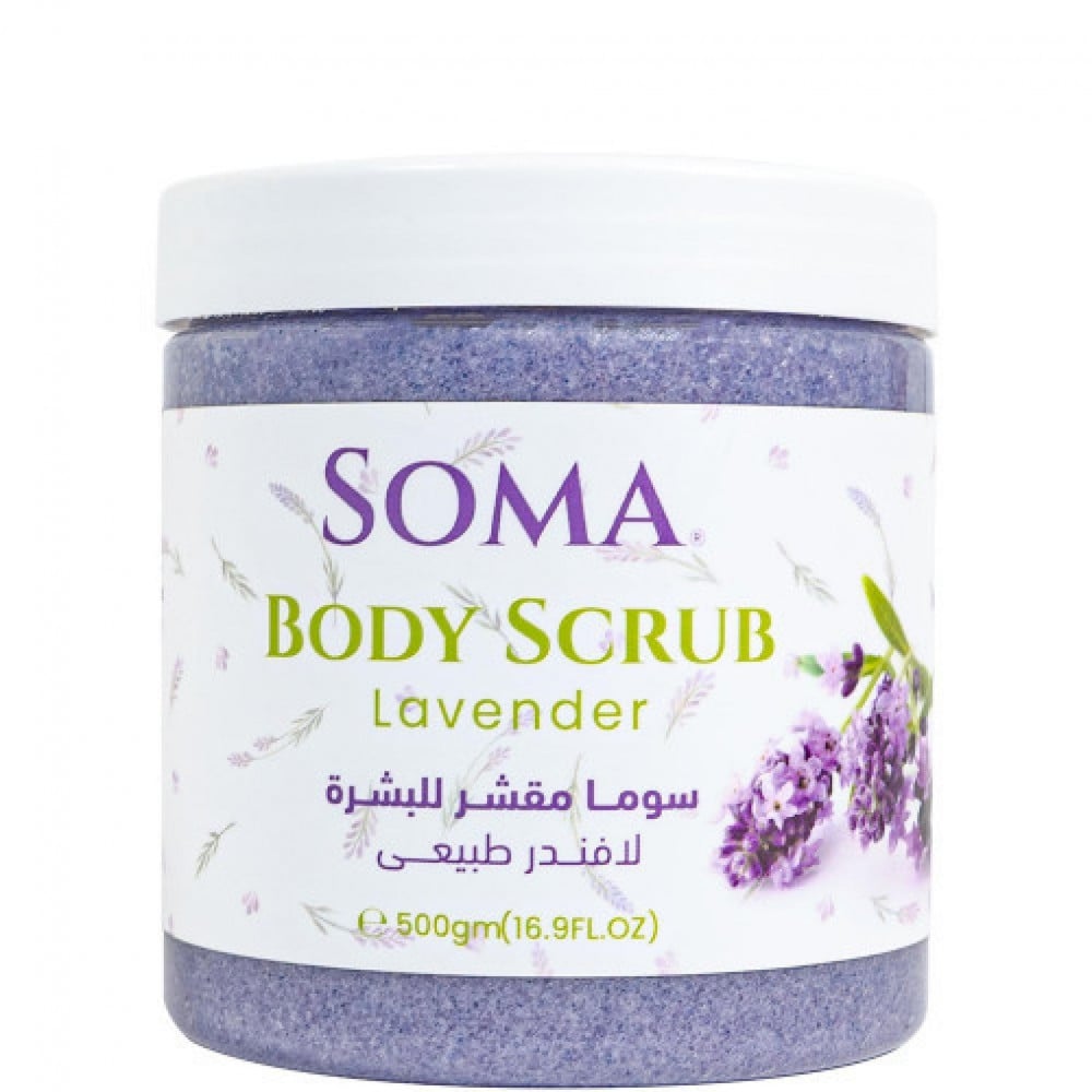 SOMA LAVENDER BODY SCRUB 500G