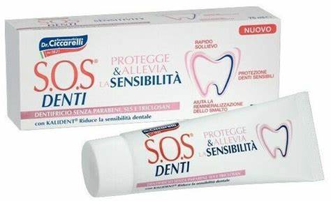 S.O.S T/P SENSITIVITY 75ML