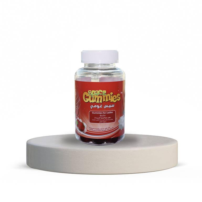 SPACE GUMMIES BIOTIN 60 GUMM
