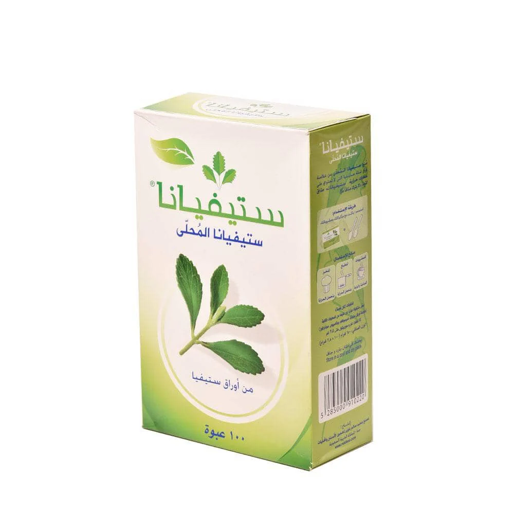 STEVIANA SWEETENER 100 SACHETS