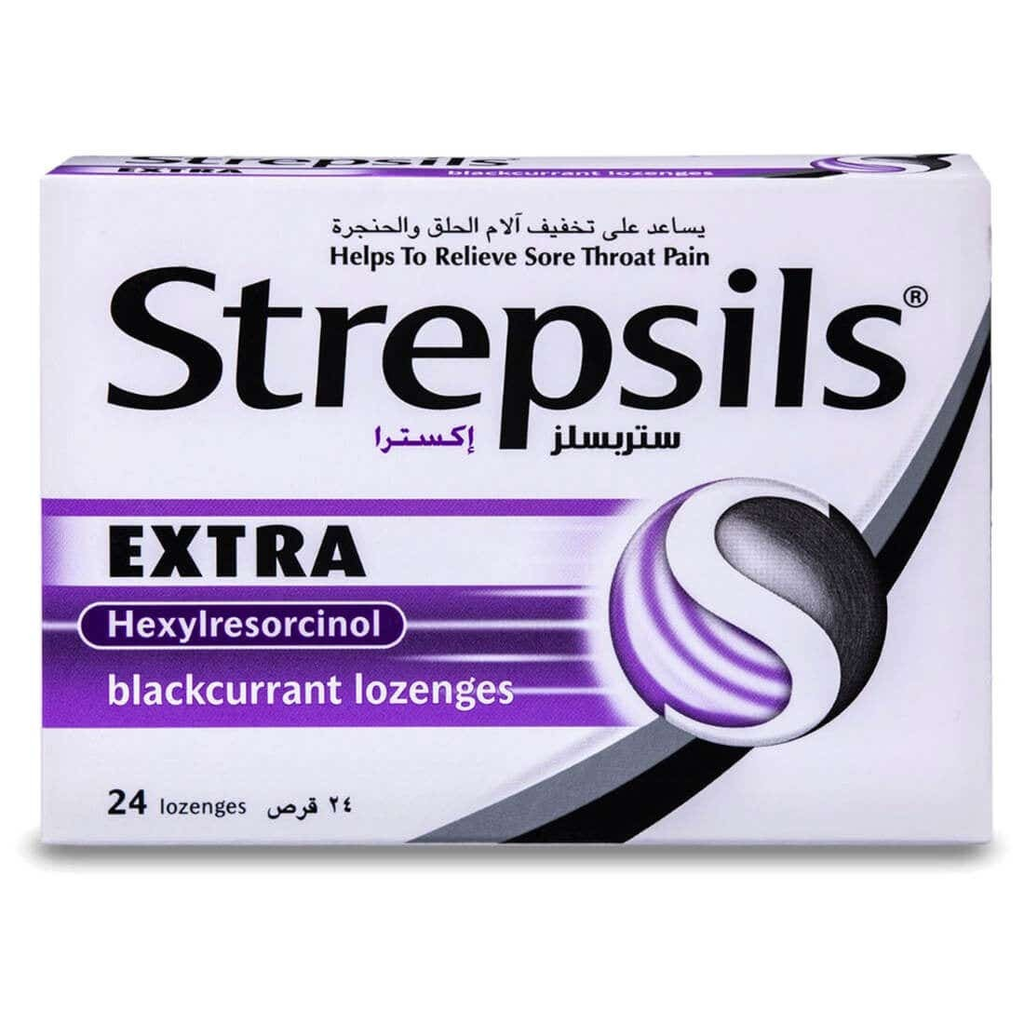 STREPSILS EXTRA 24 LOZENGES