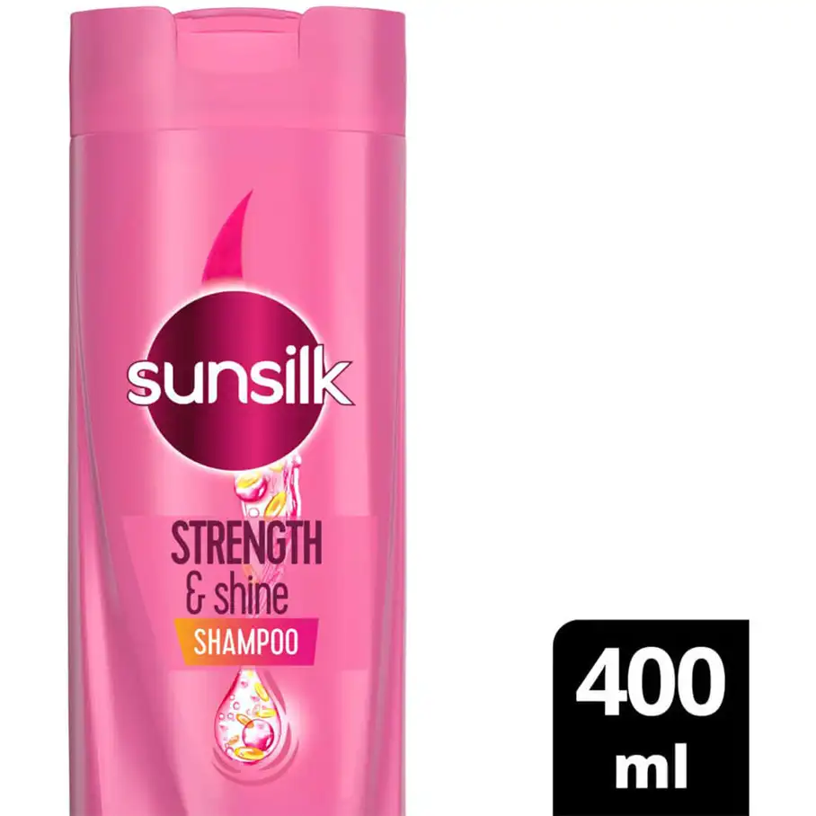 Sunsilk Hair Shampoo 400 ml shine&strength