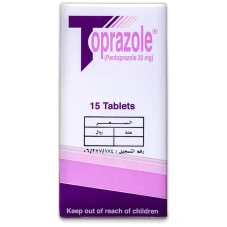 TOPRAZOLE 20MG 15TAB