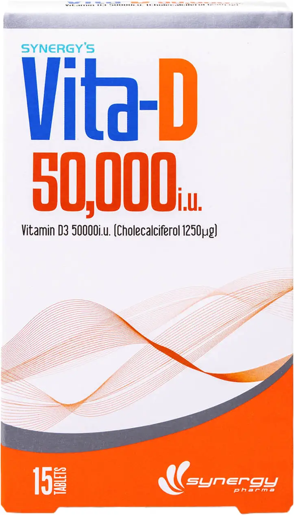 VITA-D 50000 IU 15TAB