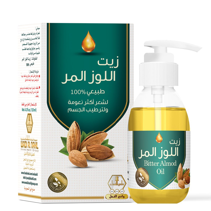 Wadi al-nahil  oil  125 ml BITTER ALMONDS