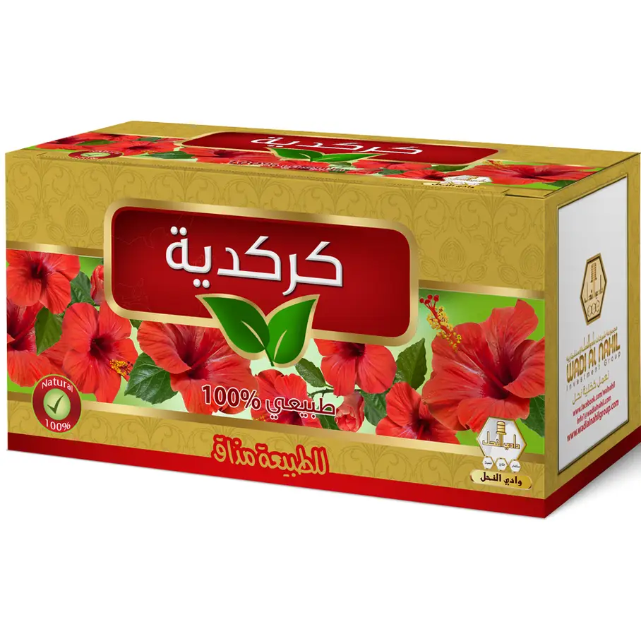 Wadi al-nahil Refreshing tea  30 pack  hibiscus