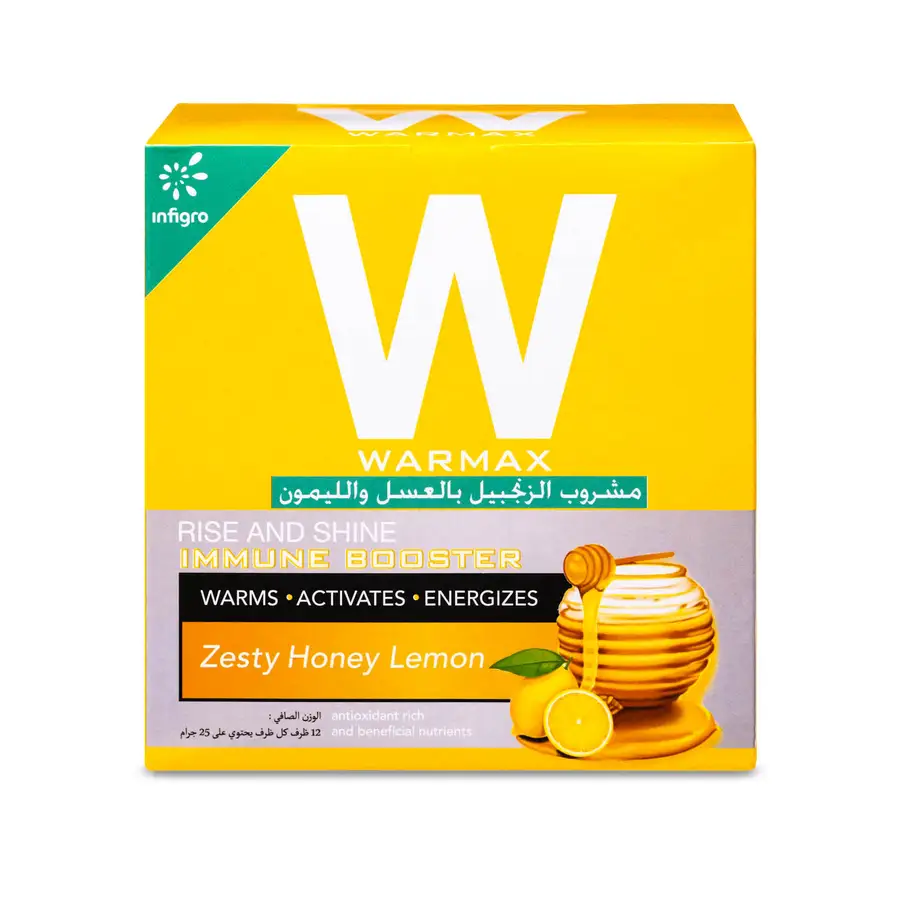 WARMAX Zesty Honey Lemon 12sach.