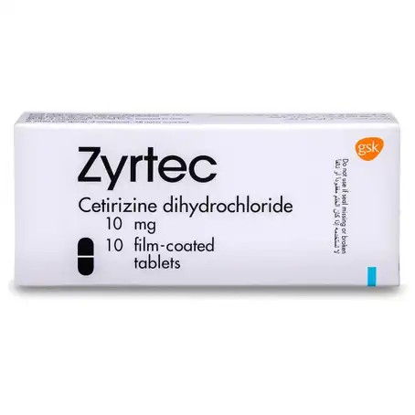 ZYRTEC 10MG 10TAB