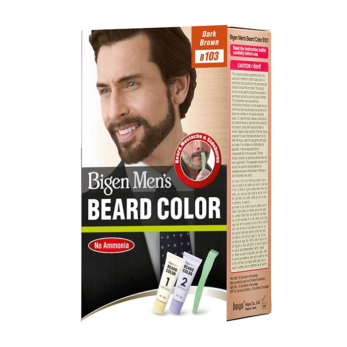 BIGEN BEARD COLOR B103 DARK BROWN